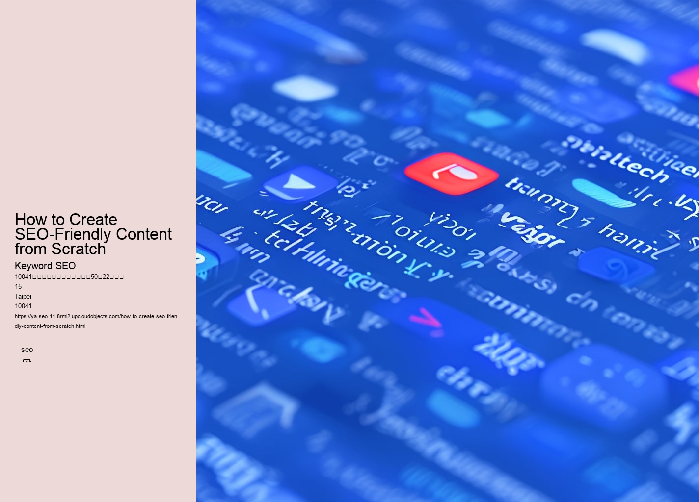 How to Create SEO-Friendly Content from Scratch