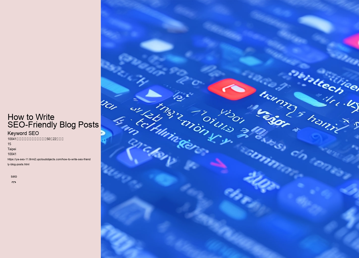 How to Write SEO-Friendly Blog Posts